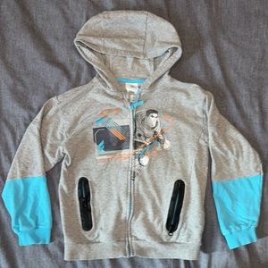 Disney Light year zip up hoodie